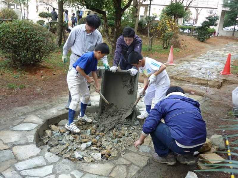 清水小学校ビオトープ