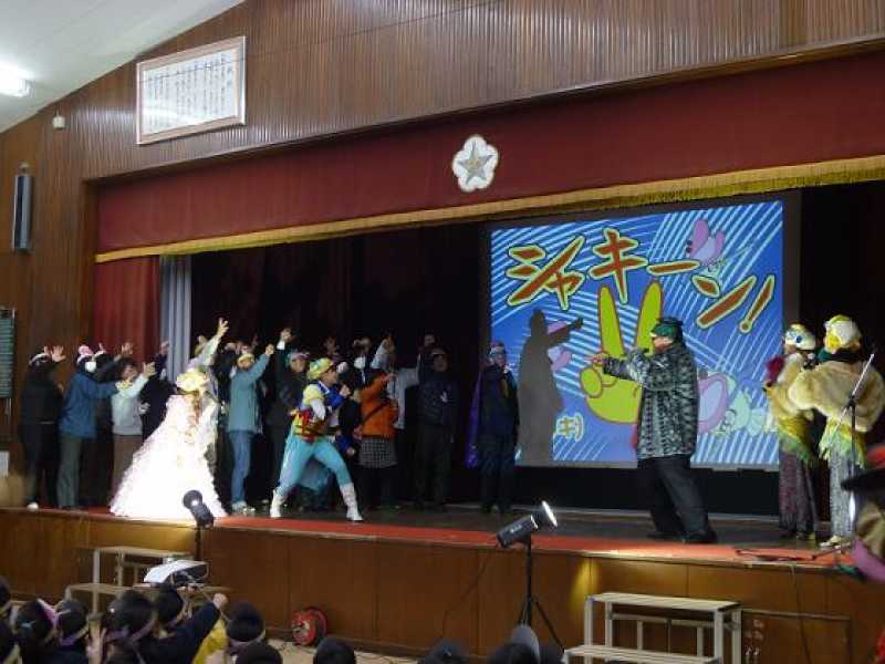 北浜小学校メダカのコタロー公演