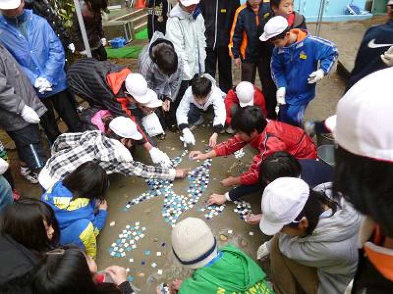 清水小学校ビオトープ２日目