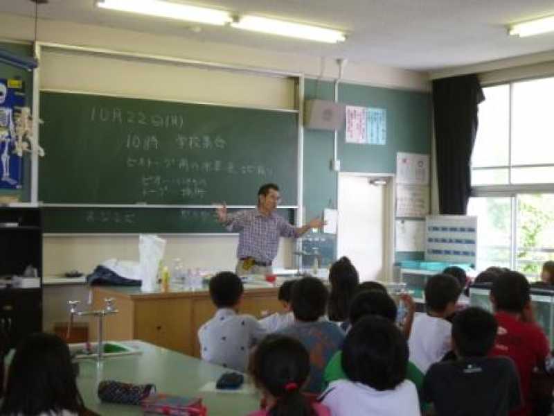 清水小学校　環境学習