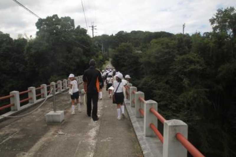 天満南小学校　疏水見学会