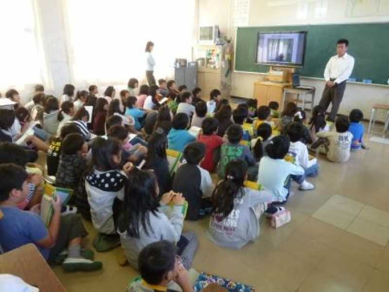 魚住小学校　第17号池勉強会