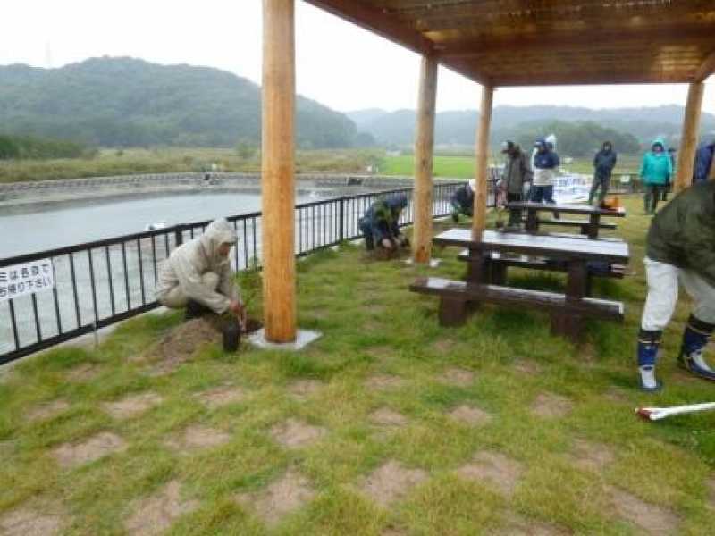 ひょうたん池クリーンキャンペーン&植栽植樹会
