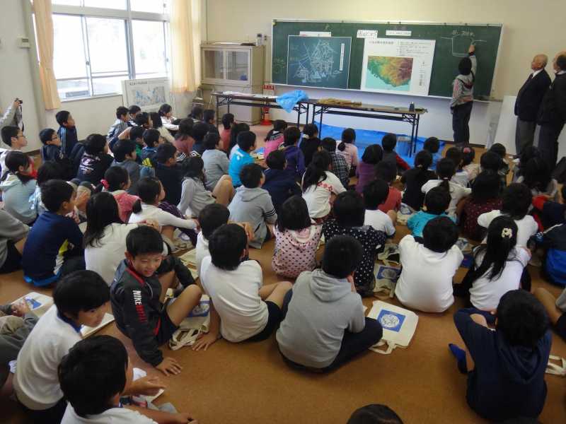 高丘西小学校　疏水見学事前学習