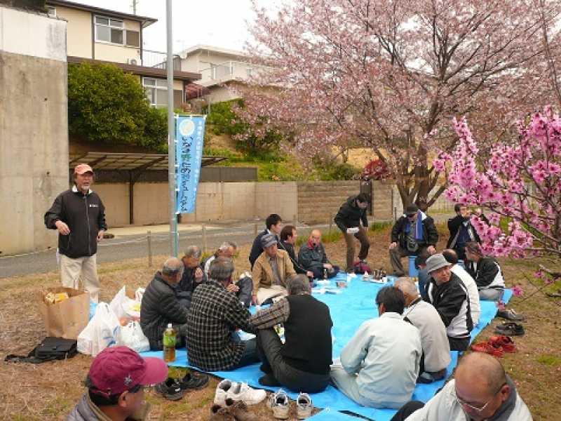 釜谷池協議会　花見会