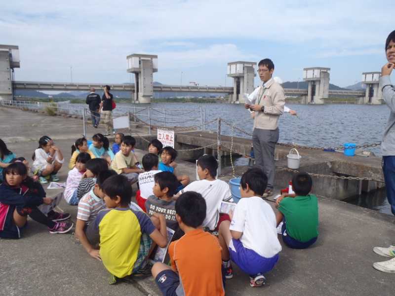 水のめぐみ新井ツアー　蓮池小学校