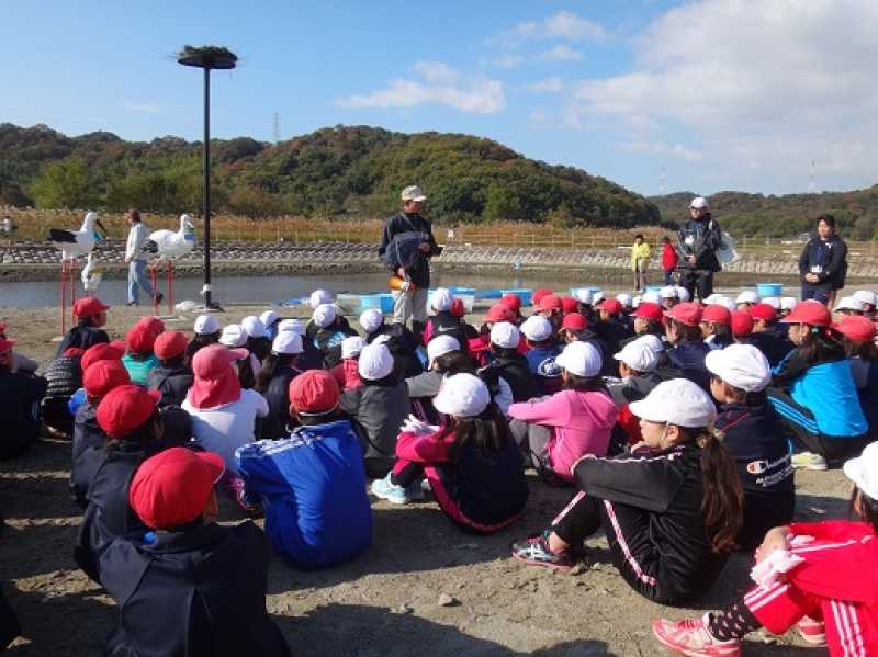 ひょうたん池かいぼり