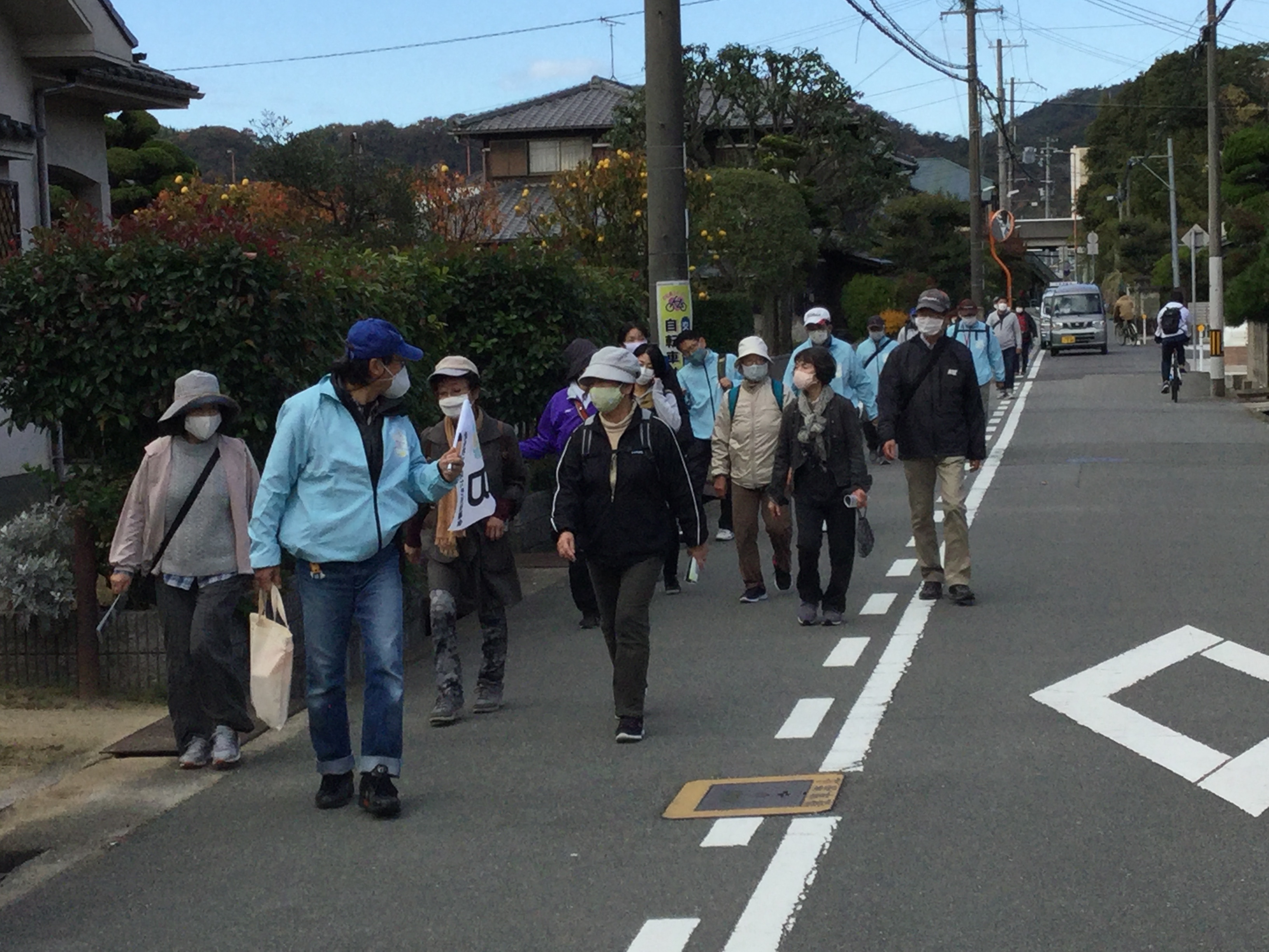 第４回阿弥陀地区ふれあいため池ウォーキング（『オ池リンピック2020』）