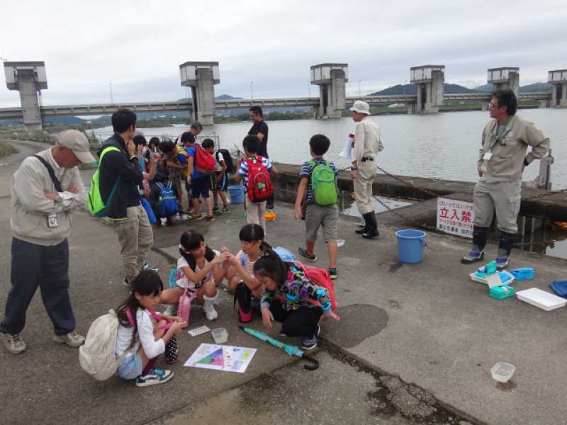 蓮池小学校　新井用水ツアー