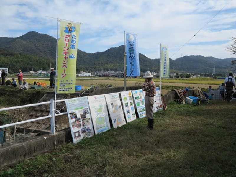 原皿池かいぼり