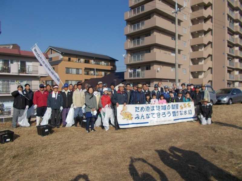 明石市江井島皿池クリーンキャンペーン