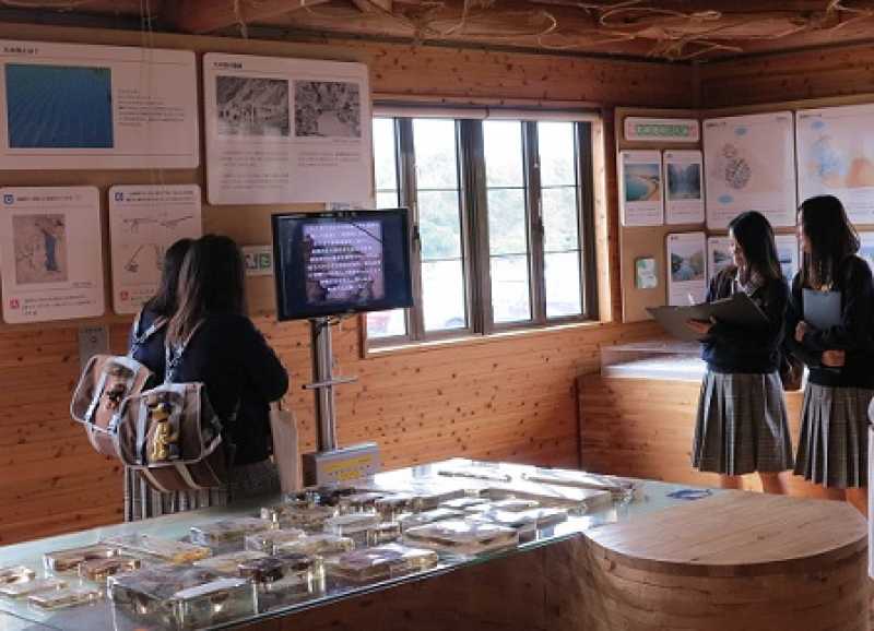 高大連携・太子高校ため池視察