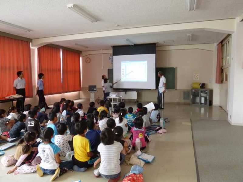 高丘東小学校環境体験学習