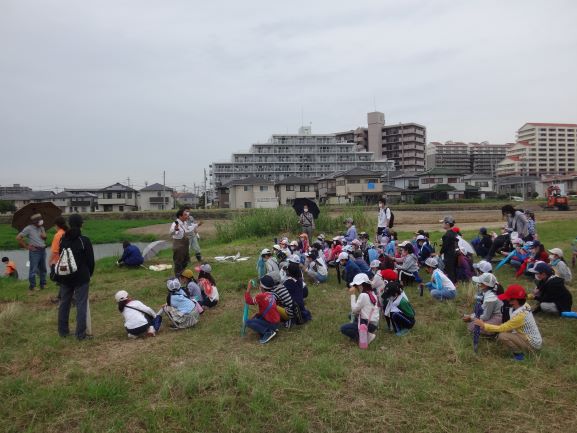 大久保南小学校(３年生)ため池学習：令和２年７月３日(金)