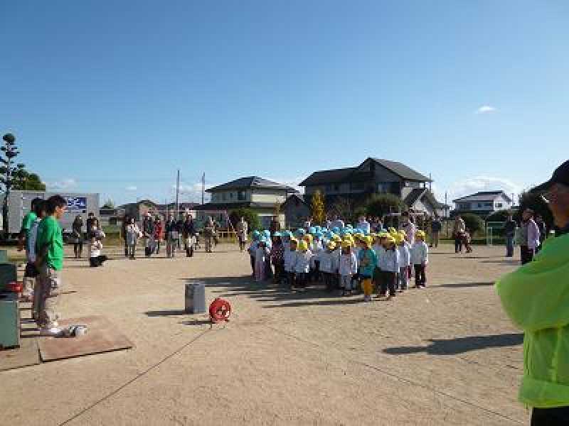 西神吉幼稚園かまどごはん