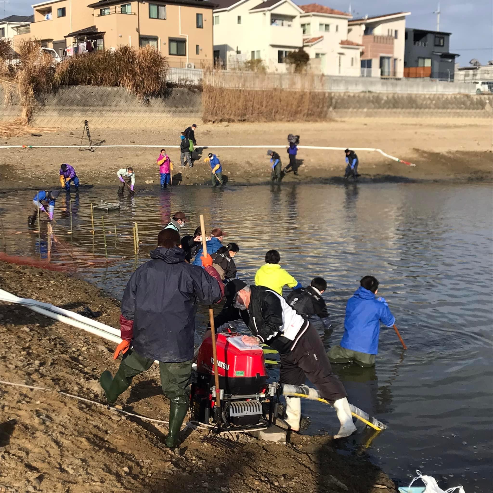 里・海協同活動（かいぼり）