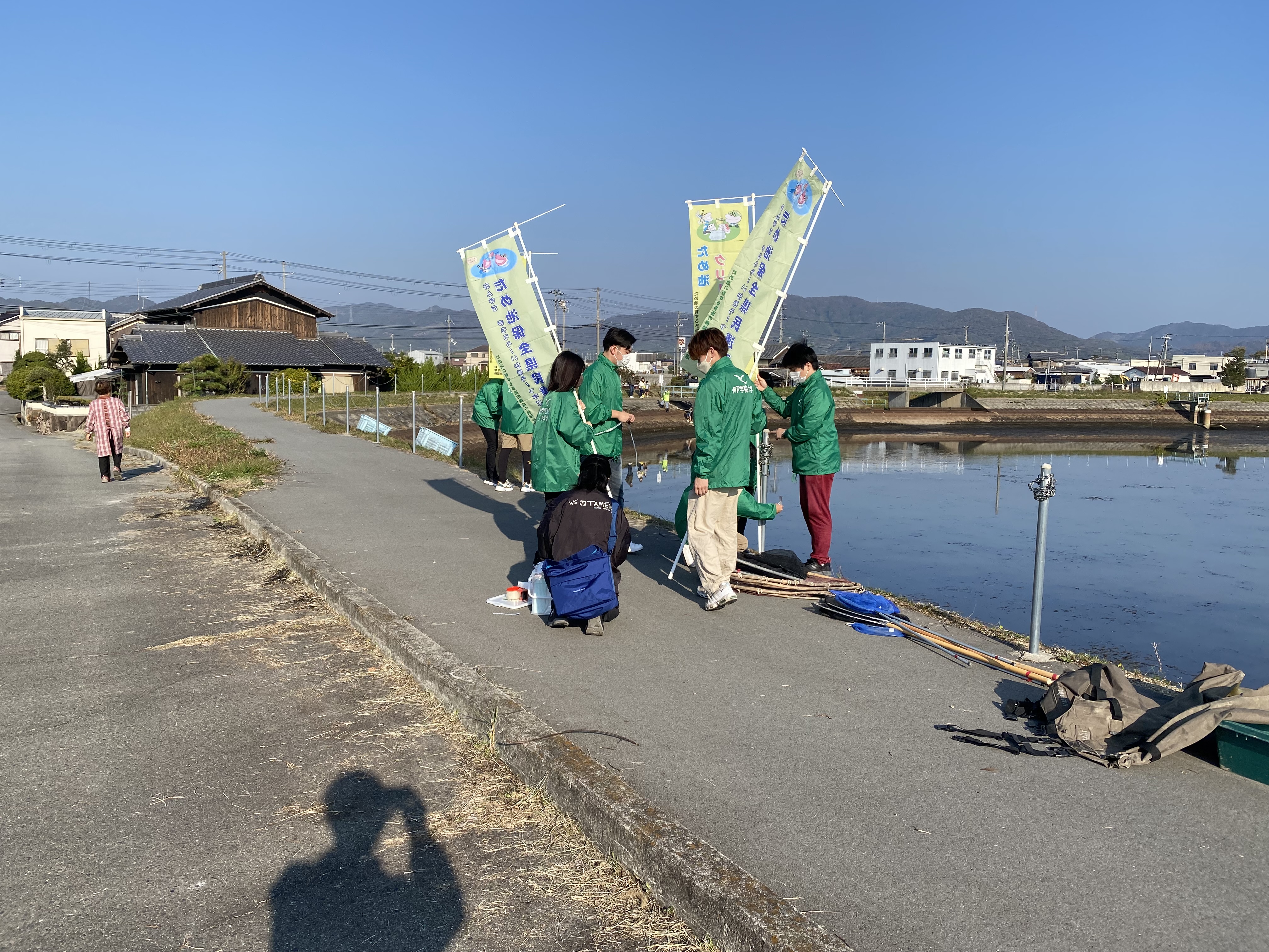 富木地区かいぼり【２０周年記念リレーイベント】