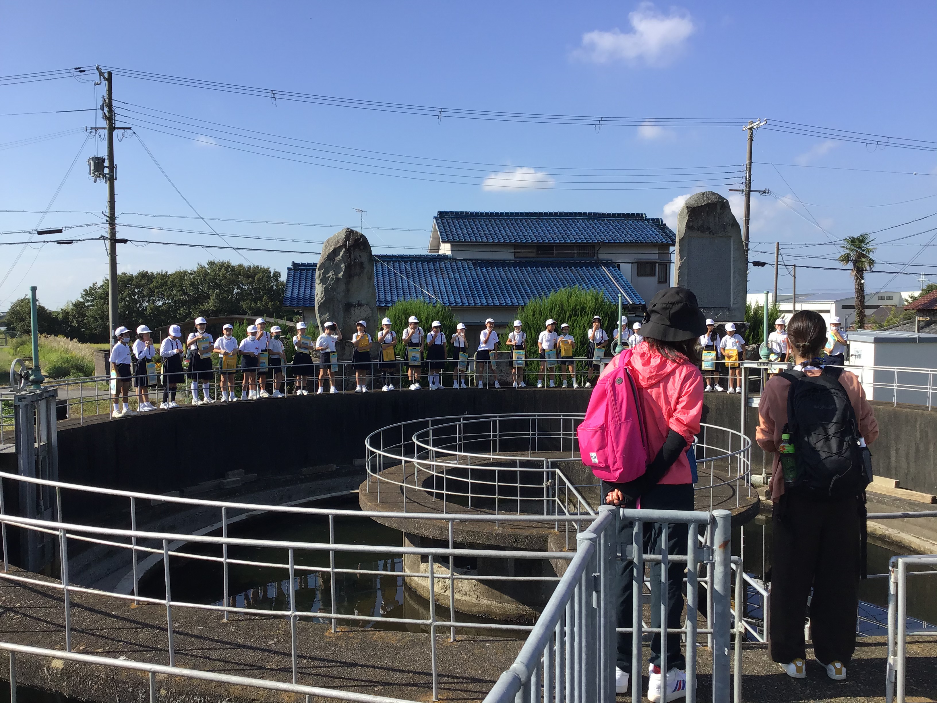 さぁ～本番だ　事前学習もバッチリ。稲美町立天満南小学校の疏水学習